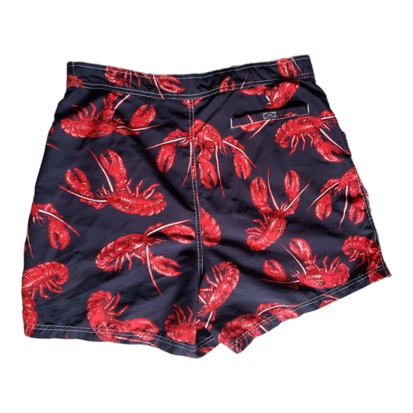 Tommy Hilfiger Swim Tommy Hilfiger Blue Lobster Mens Swin Trunks